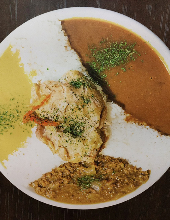 （夜限定）スパイスカレーメニュー